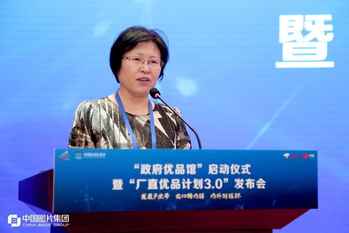 工业和信息化部消费品工业司副司长曹学军致辞 来源：中国图片集团