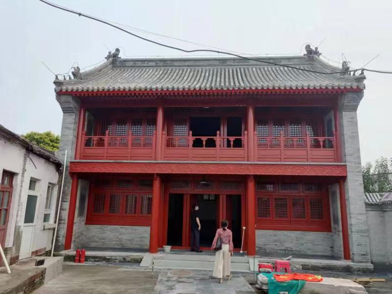 项目简介:护国观音寺位于大栅栏地区几条特色斜街在北端的交汇处.